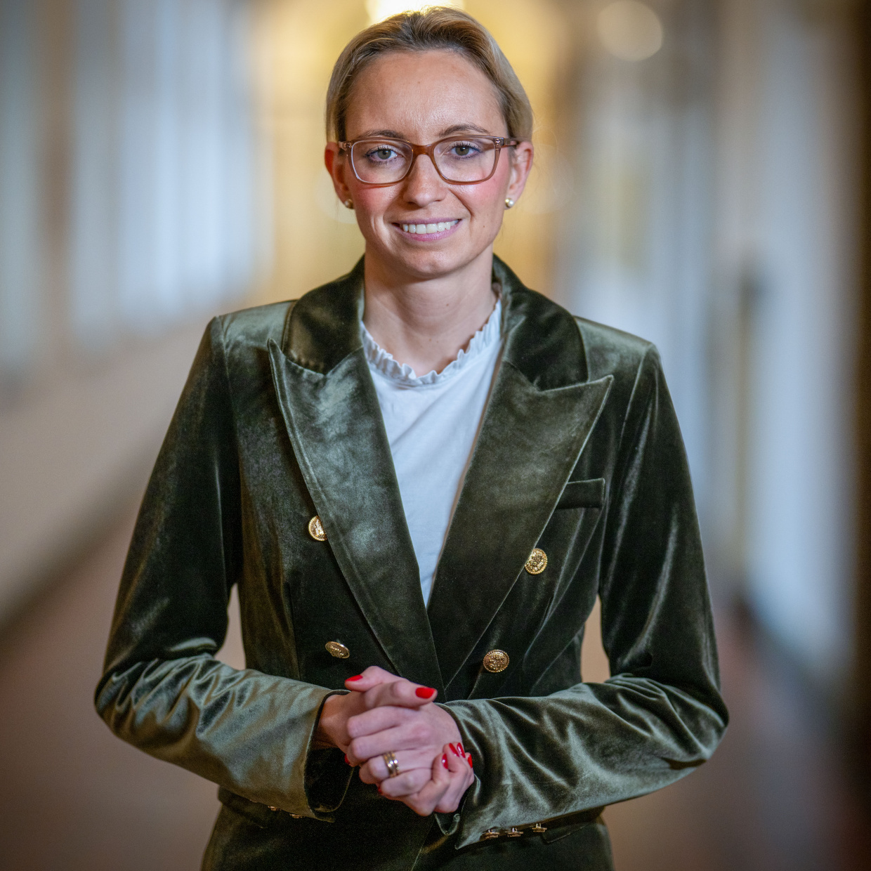 Portrait der Oberbürgermeisterin Dr. Christiana Bauer