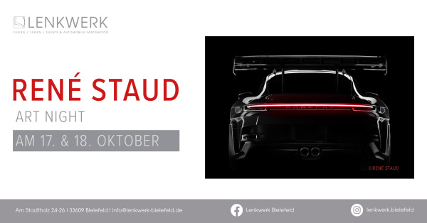 Abbildung ART NIGHT mit René Staud