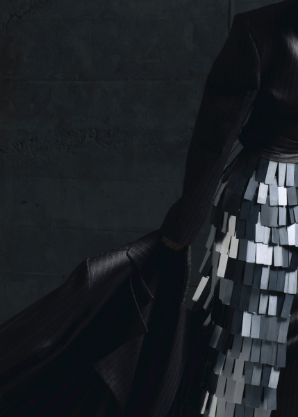 Nahaufnahme einer Modefotografie