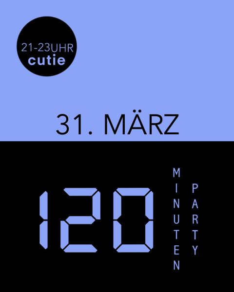 Logo der 120 Minuten Party