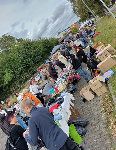 Buntes Treiben auf der ehem. Kaserne