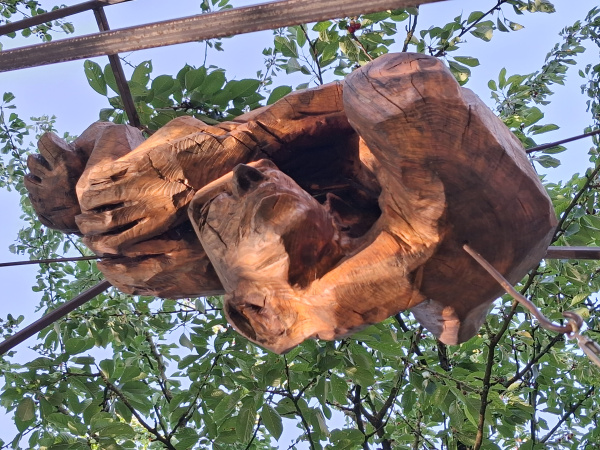 Detailbild der Großskulptur, copyright beim Künstler