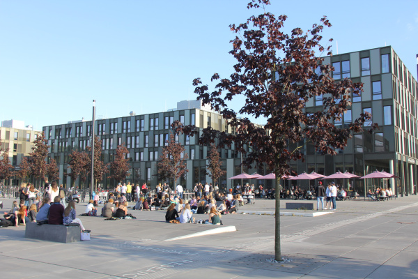 Das Hauptgebäude der Hochschule Bielefeld