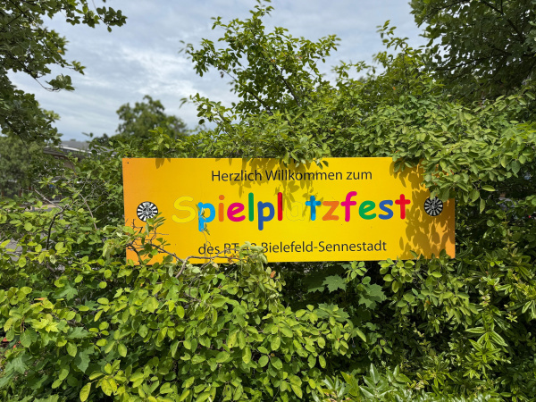 Kinder-Spielplatzfest am 11. Juli 2026 in Sennestadt