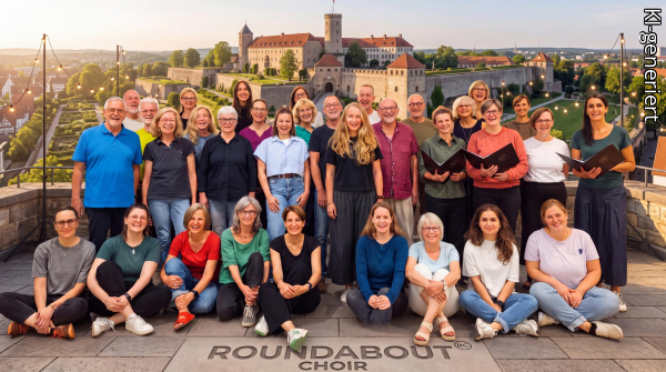 der gemischte Chor ROUNDABOUT präsentiert sich