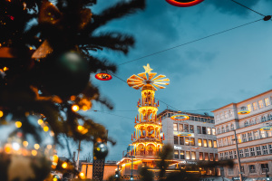 Weihnachtsmarkt Bielefeld Pyramide